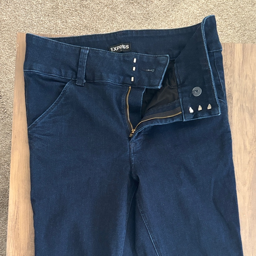 Express Midnight Blue Denim Pants
